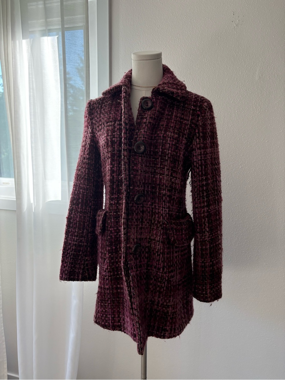 Banana Republic Tweed Coat